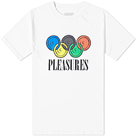 Футболка Pleasures 'SEXUAL SATISFACTION' Fastest Tee (White) (P21F068-WHT4) размер M