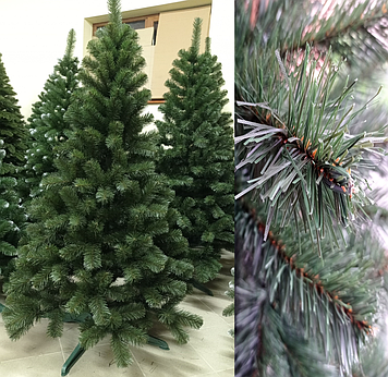 Ялинка штучна 3 м. Класична "Карпатська" пухнаста з підставкою