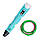 Ручка для малювання 3D Supretto USB, блакитна (Арт. 7146-0001), фото 3