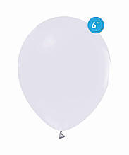 Латексна кулька пастель білий 6" Balonevi