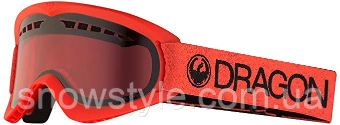 Гірськолижна маска Dragon Alliance DXS Melon лінза Lumalens Rose, фото 1