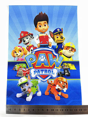 Нашивка Щенячий патруль/Paw Patrol 165х230 мм, фото 2