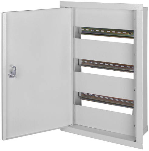 Щит металлический, под 36 мод., встраиваемый, с замком (ID#1502903599 ...