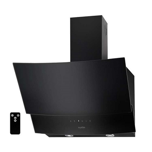 Витяжка похила WAVE 60 BK (750) TRC чорна