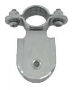 Блок такелажний з вертлюгом з кріпленням на лєєр, арт. 85262WIRBEL, нержавіюча сталь А2, 25мм