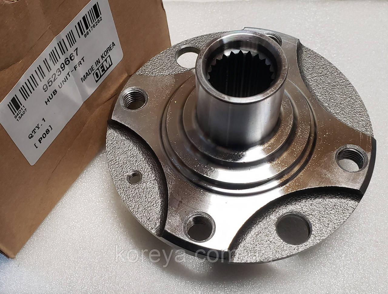 Ступиця передня Ланос 1.5 1.4,Сенс 1.3 оригінал Корея 96176252, фото 1