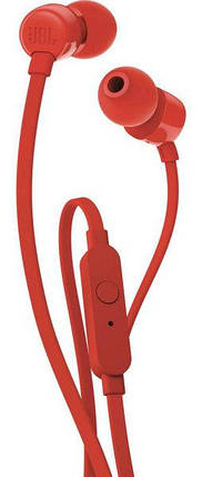 Гарнітура JBL T110 red, фото 1