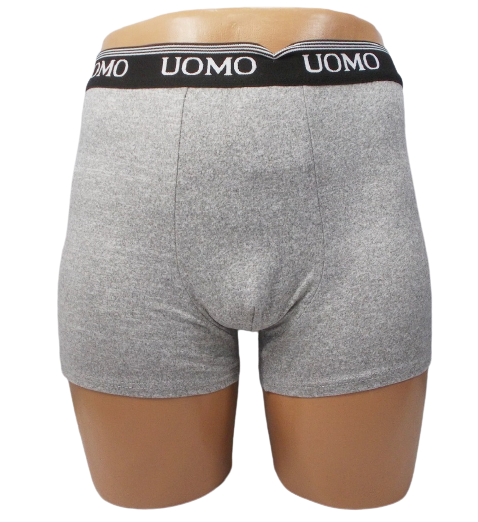 Труси боксери Uomo 3065 2XL світло-сірі