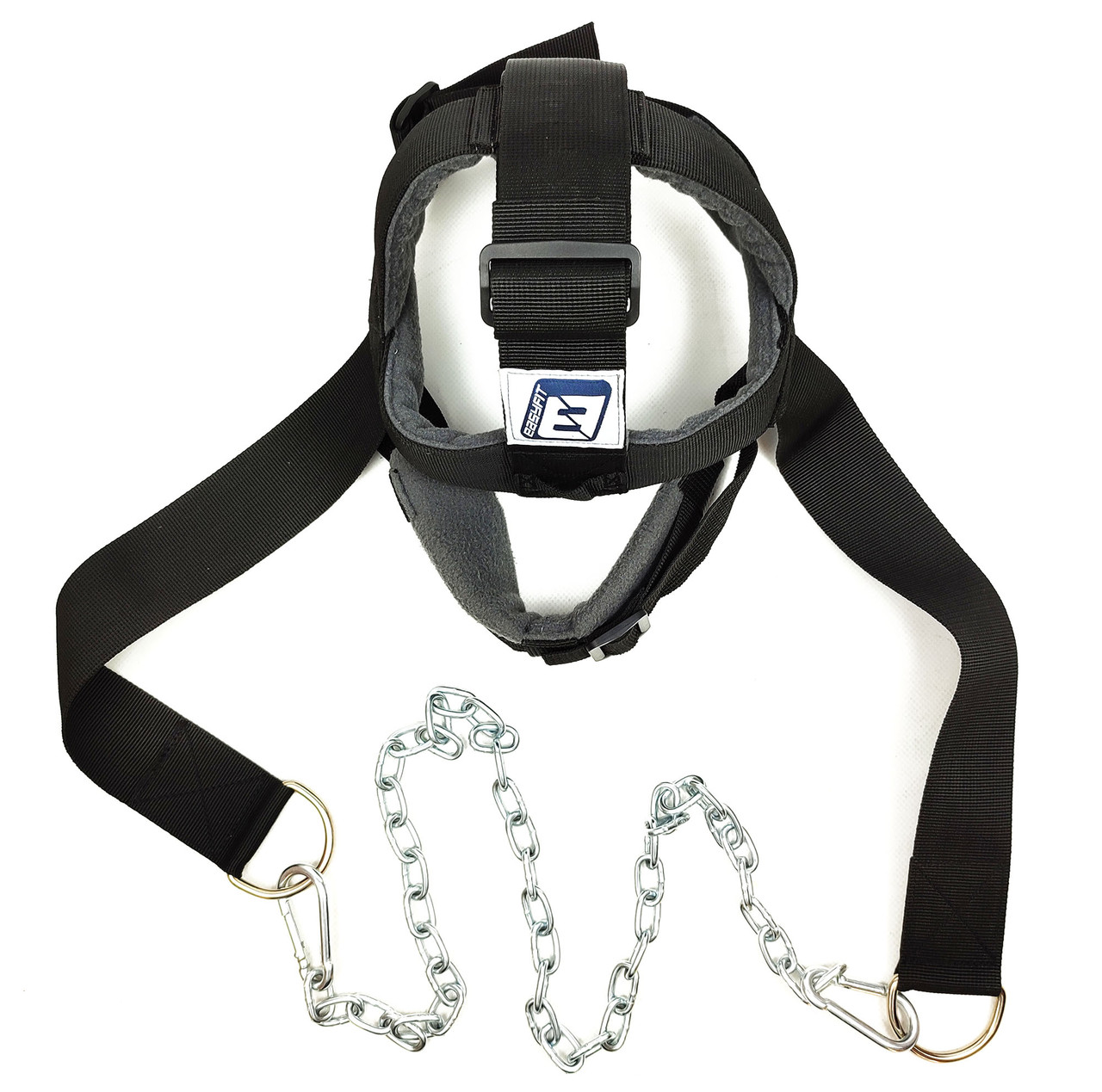 Упряж для шиї до 150 кг IronNeck чорна