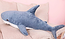 М'яка іграшка акула Shark doll 60 см | Іграшка-обнімашка, фото 10