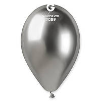 Кулі 13"/33 см ХРОМ Срібло 50 шт Gemar Balloons