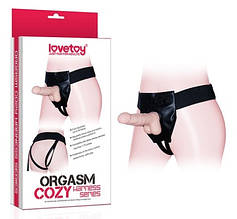 Трусики для страпона Orgasm Cozy Harness, чорні