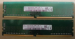 16GB 2*8GB Hynix 1Rx8 DDR4-2400T PC4-19200U RAM Оперативна пам'ять 2400U