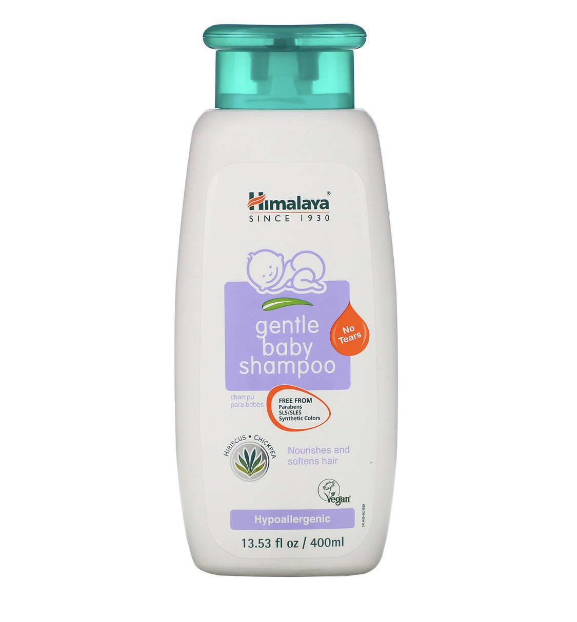 Шампунь Himalaya gentle baby shampoo, 400 ml