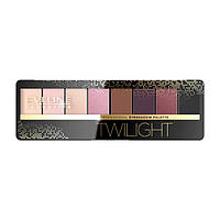 Палетка теней для век Eveline Eyeshadow Professional Palette, 9.6 г, №02 Twilight