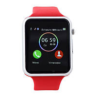 Умные часы телефон Smart Watch A1 Red