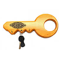 Ключница "Ключик" деревянная (27х12х2 см)A