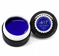 Гель-краска для ногтей CANNI пастельно-синяя 617, 5 мл