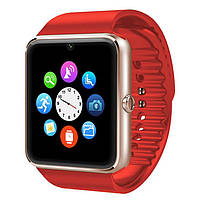 Умные часы телефон Smart Watch GT08 красные