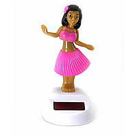 Гавайская девочка танцующая на солнечной батарее (Flip Flap) (10,5х6х6 см)