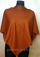 Женский платок однотонный. 90×90 см. Модель 7