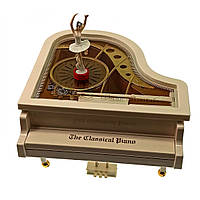 Рояль з танцюючою балериною музична іграшка (14х16х15 см)