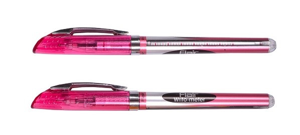 Ручка кулькова Flair Writo-meter ball 10 км червона