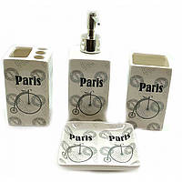 Набір для ванної Paris керамічний (22х23х8 см)A