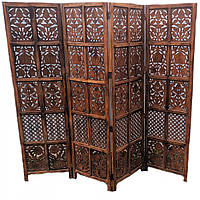 Ширма різьблена дерев'яна (200х182 см)B