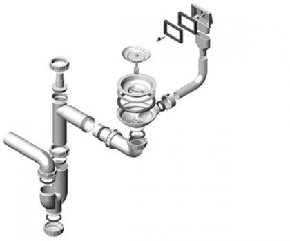 Сифон  ALVEUS 1011645   для кухонної мийки