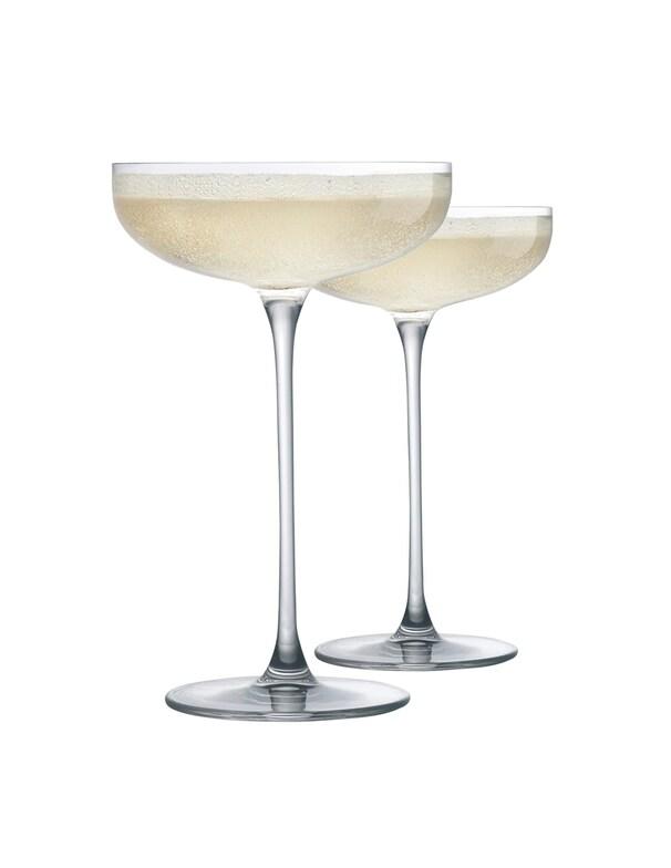 Комплект келихів для шампанского 2шт Savage 220 мл Nude Glass, фото 1