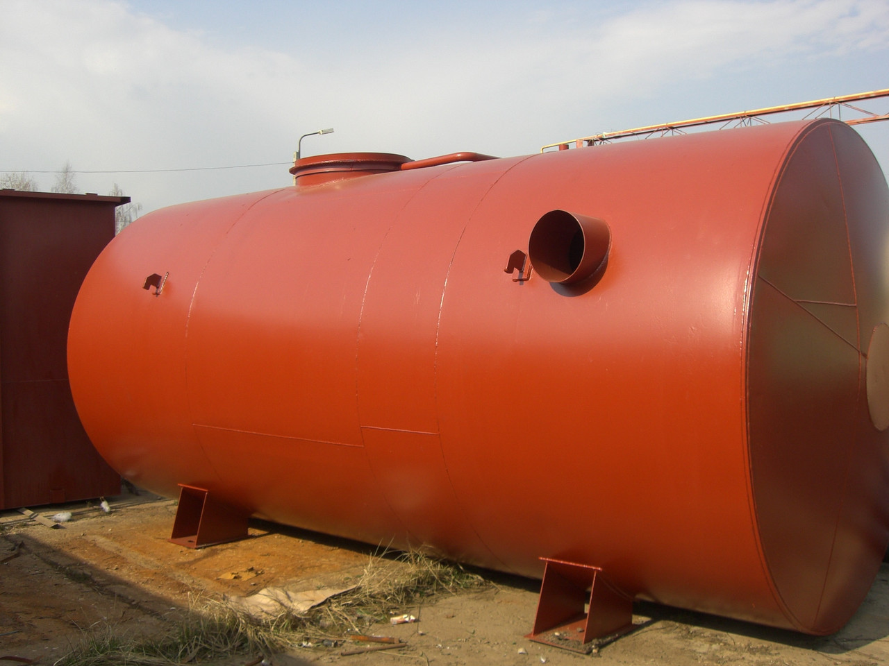 Металева ємність для води на дачу купити