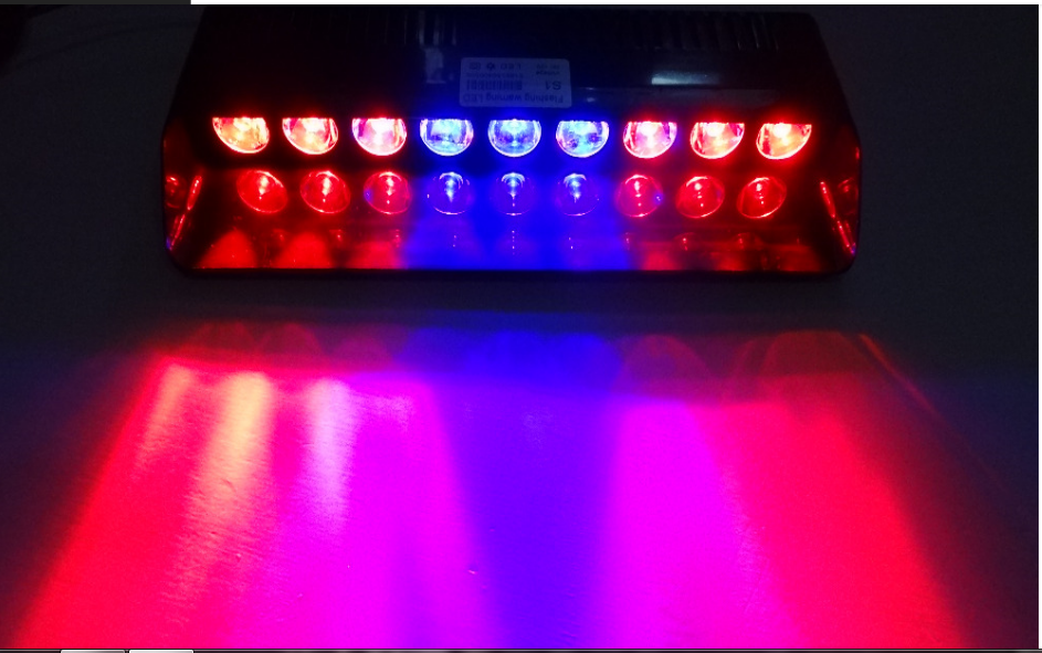 Стробоскоп мигалки для авто спец сигнали на лобове скло 9 LED ДХО Лампи ...