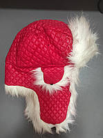 Шапка вушанка жіноча