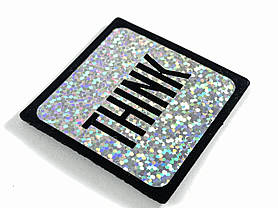 Нашивка Think/судет 50х50 мм, фото 3