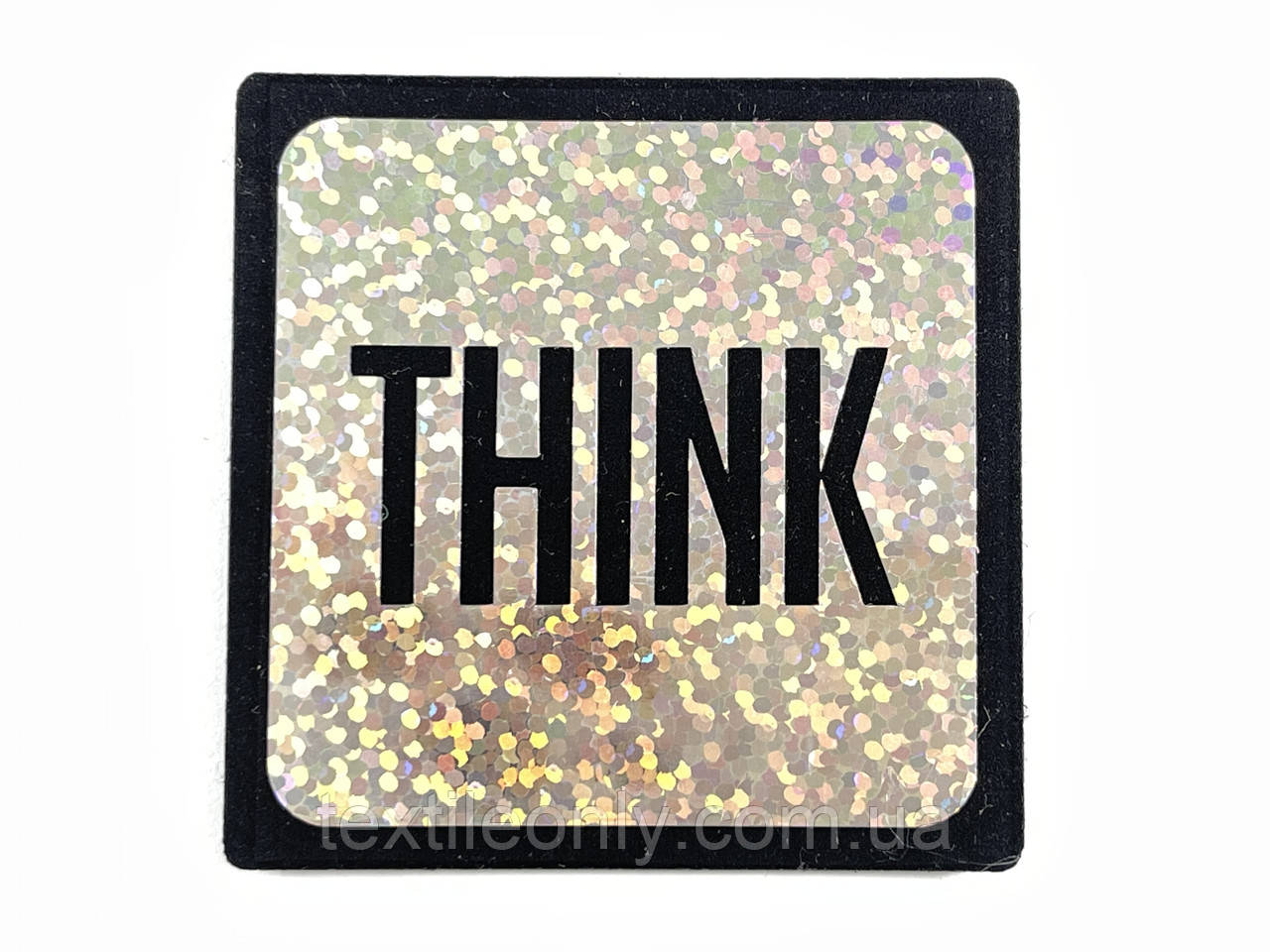 Нашивка Think/судет 50х50 мм