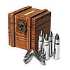 Набір подарунковий 6 куль для охолодження віскі 980046 в дерев'яній коробці Decanto, фото 4