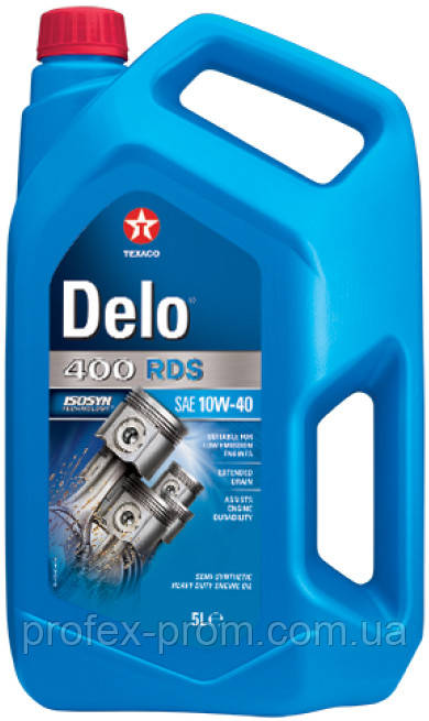 Олива моторна Texaco Delo 400 RDS 10W-40, 5л (шт.)