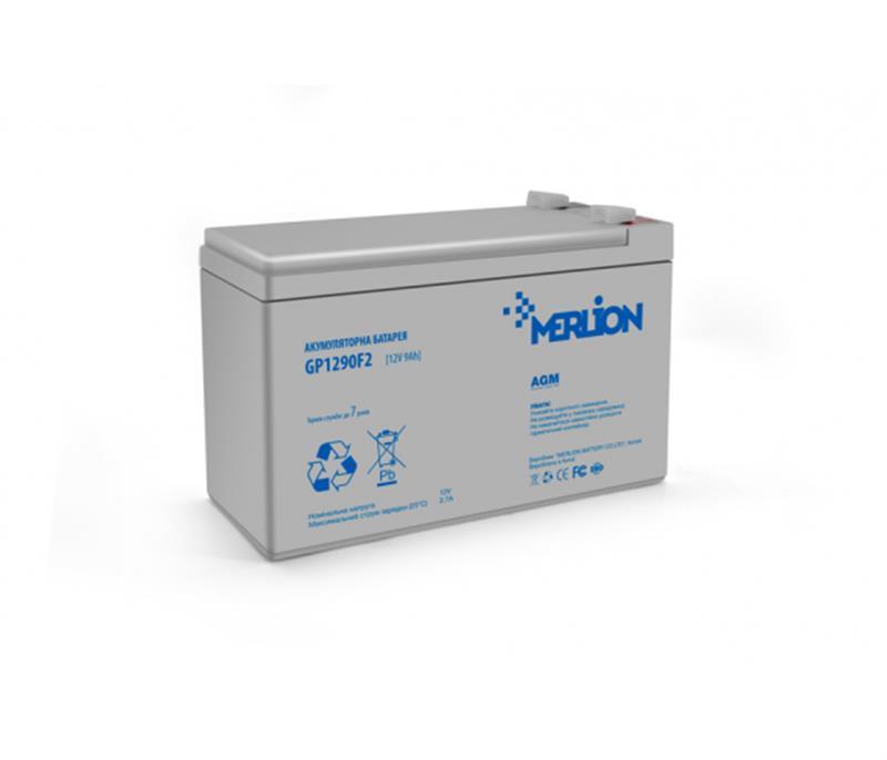 Акумуляторна батарея Merlion 12 V 9 AH (GP1290F2/02028) AGM White