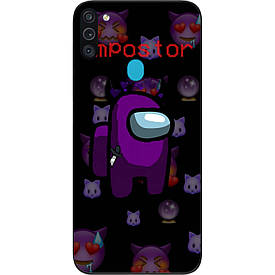 Силіконовий чохол для Samsung A11 Galaxy A115 з картинкою Among us Impostor