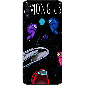Силіконовий чохол для Samsung A11 Galaxy A115 з картинкою Among us Граємо