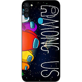 Силіконовий чохол для Samsung A11 Galaxy A115 з картинкою Among us Серед нас