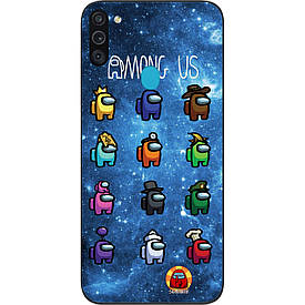 Силіконовий чохол для Samsung A11 Galaxy A115 з картинкою Among us Один з нас