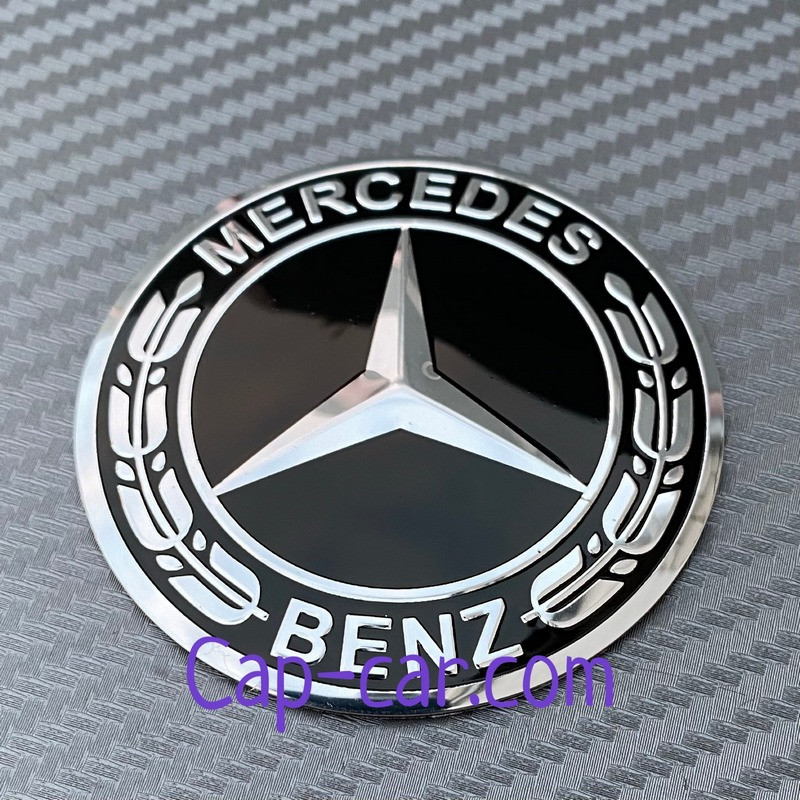 Наклейки для дисків з емблемою Mercedes Benz. ( Мерседес ) Ціна вказана за комплект з 4-х штук, фото 1