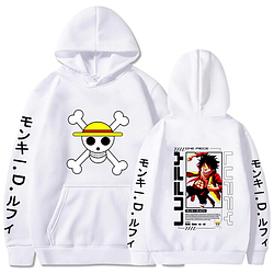 Худі білий LOYS One-Piece print XS