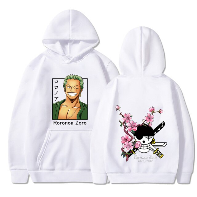 Худі білий LOYS One-Piece Roronoa Zoro XS, фото 1