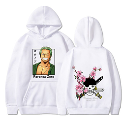 Худі білий LOYS One-Piece Roronoa Zoro XS