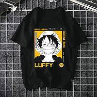 Футболка черная LOYS One-Piece Luffy one piece