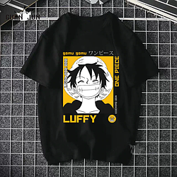 Футболка чорна LOYS One-Piece Luffy one piece XS