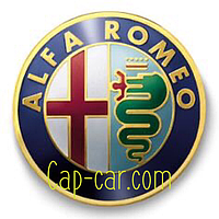 Наклейки для дисків з емблемою Alfa Romeo. 60мм ( Альфа Ромео )